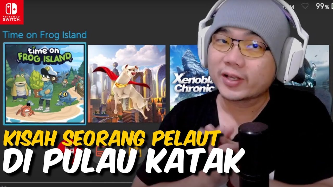 Kisah sang pelaut terdampar di pulau katak - Review Time on Frog Island Nintendo switch indonesia