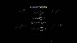 Squeeze Theorem Explained Limits of x² sin(1/x) Step by Step  Calculus Guide #squeezetheorem