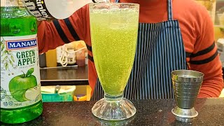 Green Apple Soda Lime Apple Soda Easy To Make The Mocktail House