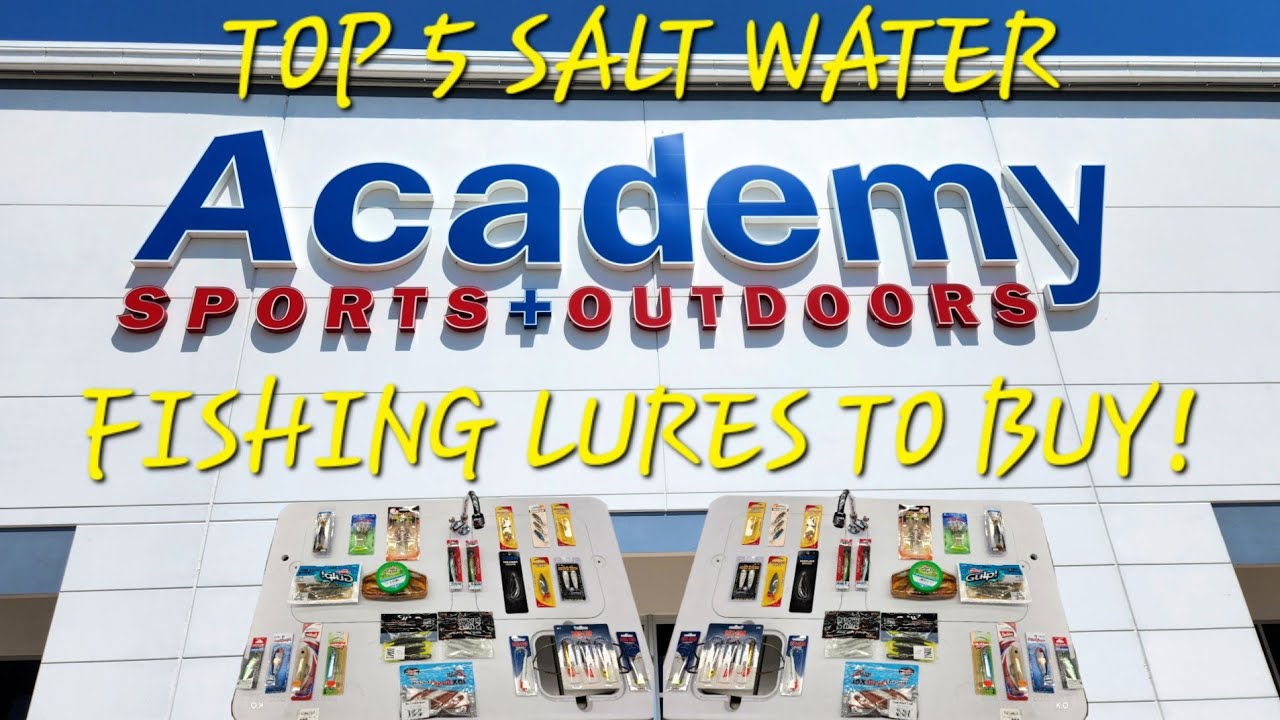 Пять лучших приманок для ловли рыбы в соленой воде, которые можно купить в Academy Sports!