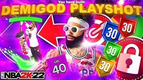 GAME BREAKING BEST GUARD BUILD is a DEMIGOD in NBA 2K22! *INSANE* DO IT ALL BUILD! Best Build 2K22!