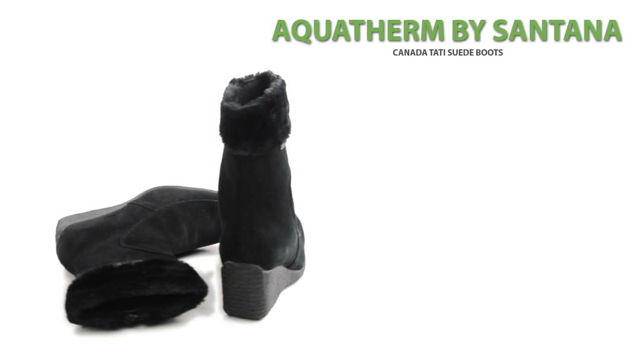 Aquatherm by Santana Canada Tati Boots Suede (For Women) YouTube