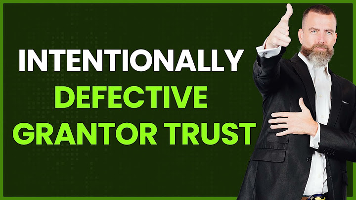 Does an intentionally defective grantor trust need an ein