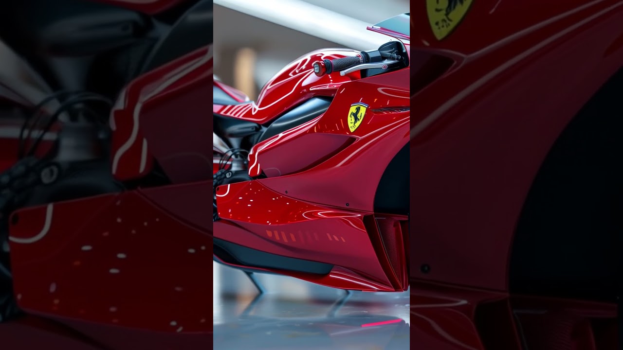 Ferrari Motorcycles AI Concept | Futuristic Superbike Reimagined! 