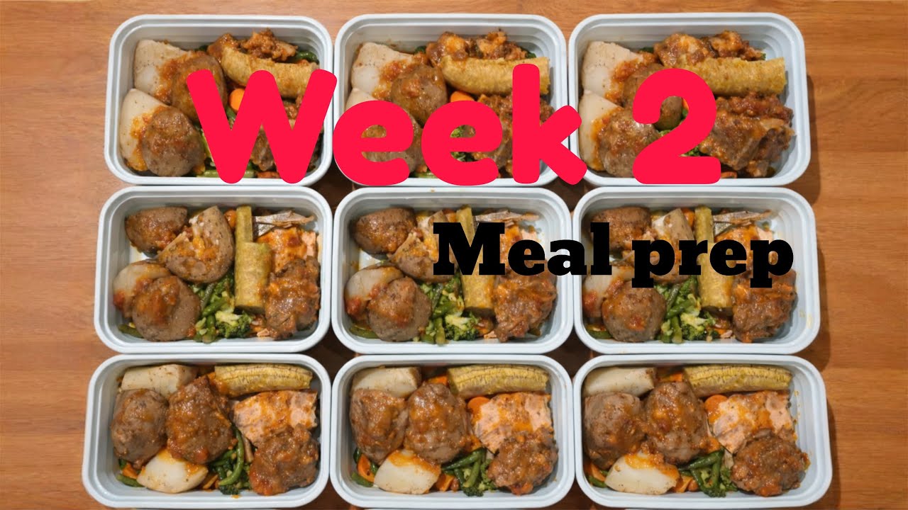 Meal prep (week2) 