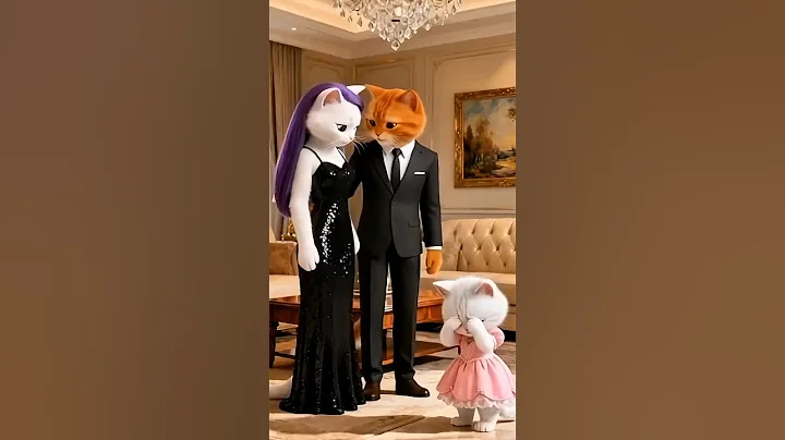 Watch the video about Cute kitten kicked from home at night 😞 #funny #cat #shorts