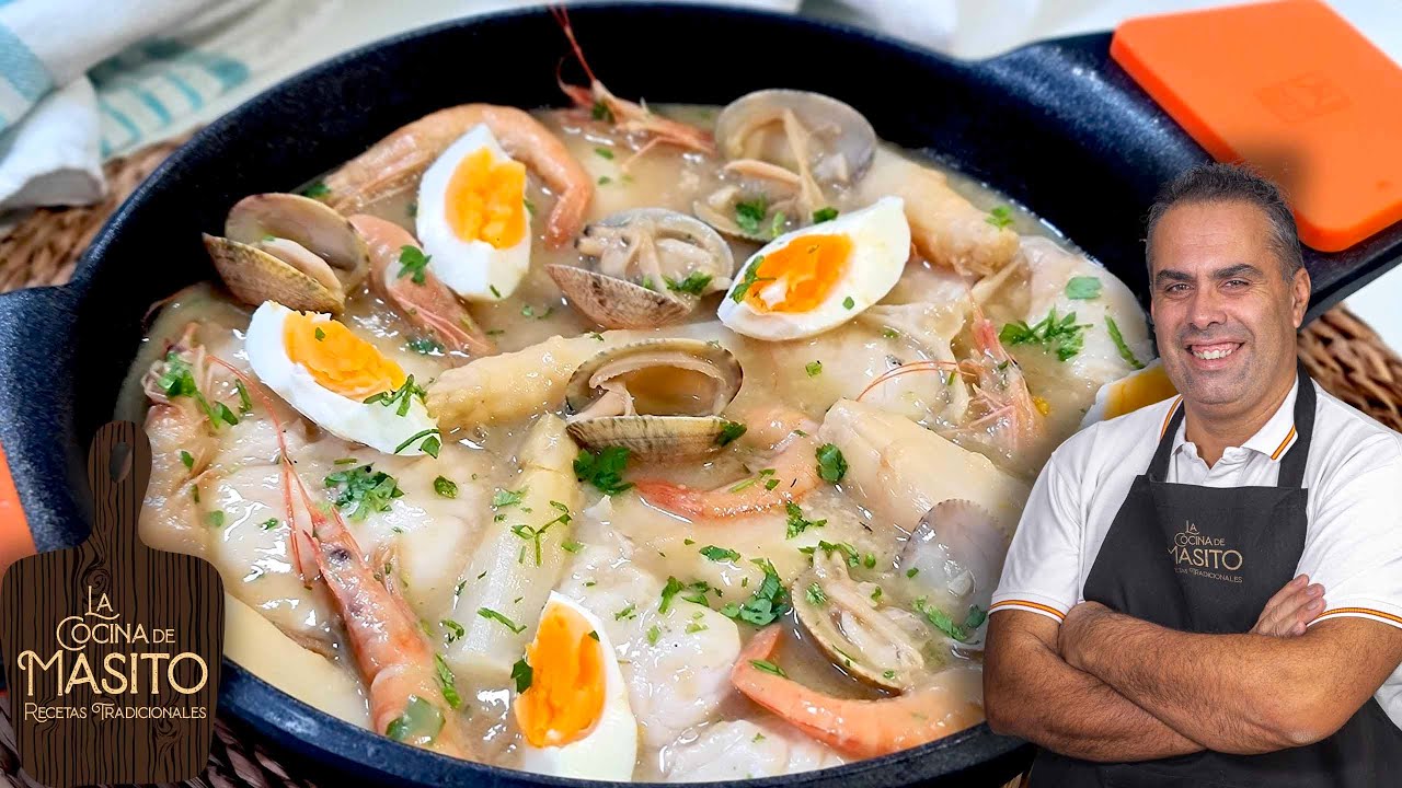 Merluza a la vasca o merluza en salsa verde, una receta fácil e INCREIBLE de fiesta