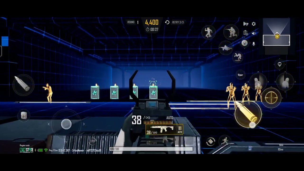 Shooting Gallery in NEW STATE MOBILE.(NEW STATE MOBILE Malaysia🇲🇾)