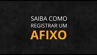 How to register an affix with ABCCC