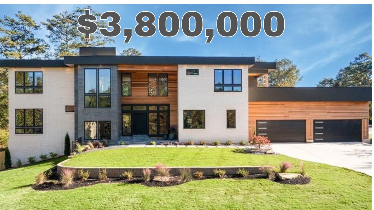 $3.8 Million STUNNING NEW Home in Sandy Springs, GA I Atlanta Luxury Homes I Atlanta Real Estate