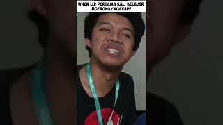 Luthfi Halimawan Pertama Kali Nyoba Vape
