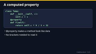 Full Python for Beginners Ep 20 - Classes in depth: dunder methods, property, dataclass | CodeGurukul News