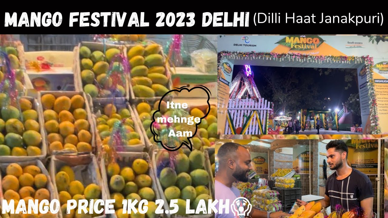 Mango Festival 2023🥭 | Mango Festival Dilli Haat Janakpuri | | Itne Mehnge Aam😱 |