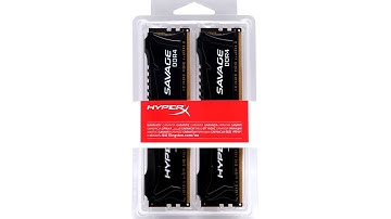 全新 SAVAGE DDR4 系列　HyperX SAVAGE D4-2666 C13 16GB Kit