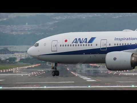 千里川土手。伊丹空港から離陸。20230606。