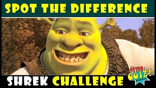 Shrek Spot The Difference Brain Games Photo Puzzle Child Friendly