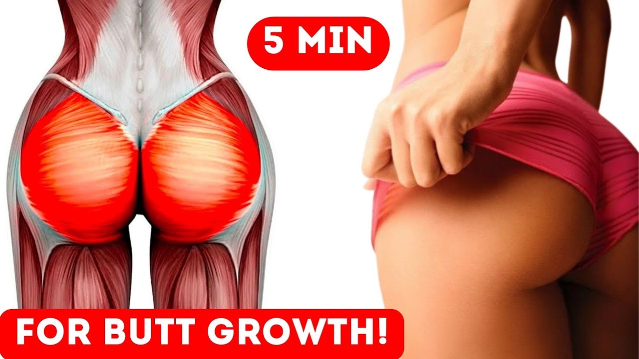 6 Minute Workout For Perfect Buttocks Butt Growth In A Short Time 