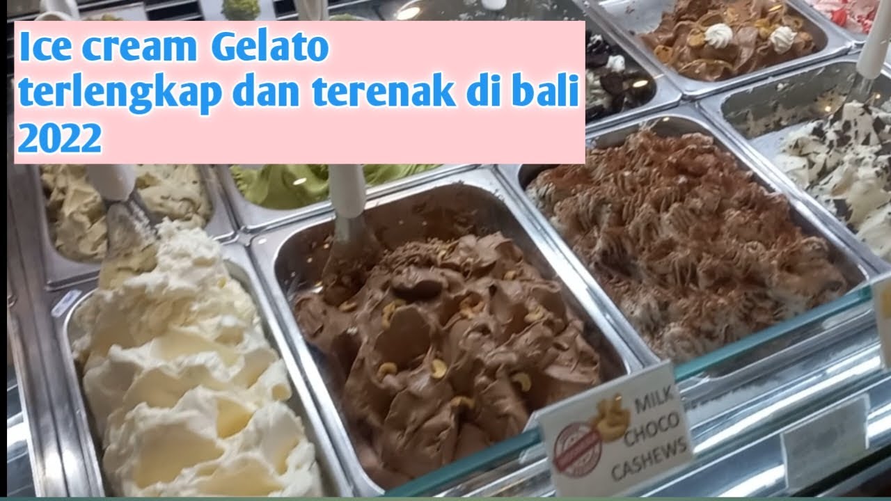 ice cream no 1 di BALI GUSTO GELATO BALI gusto gelato bali gusto