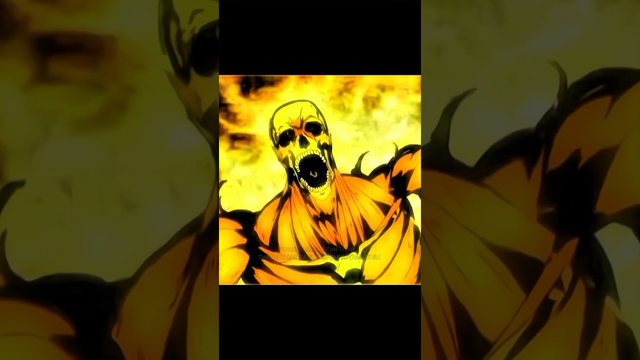 Eren vs Warhammer Titan || Eren Defeat Warhammer Titan || AOT - Edit