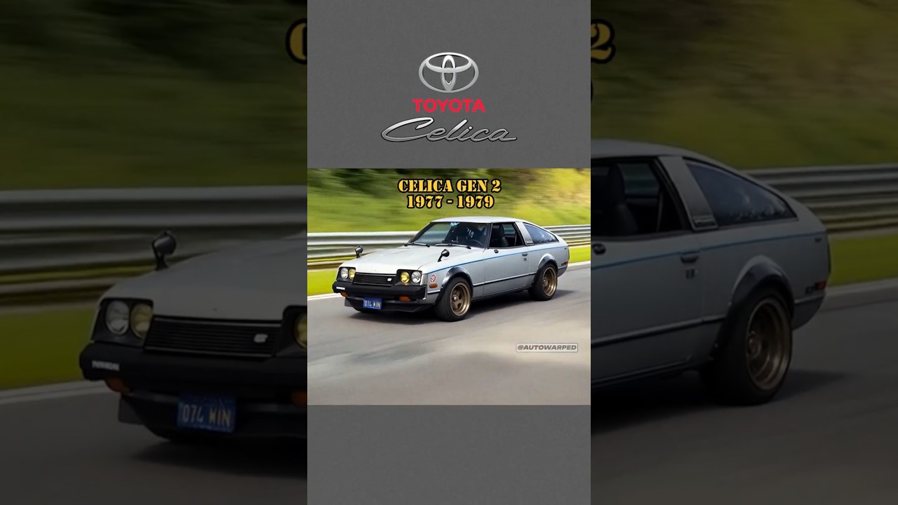 Toyota Celica Evolution (1970–2006)