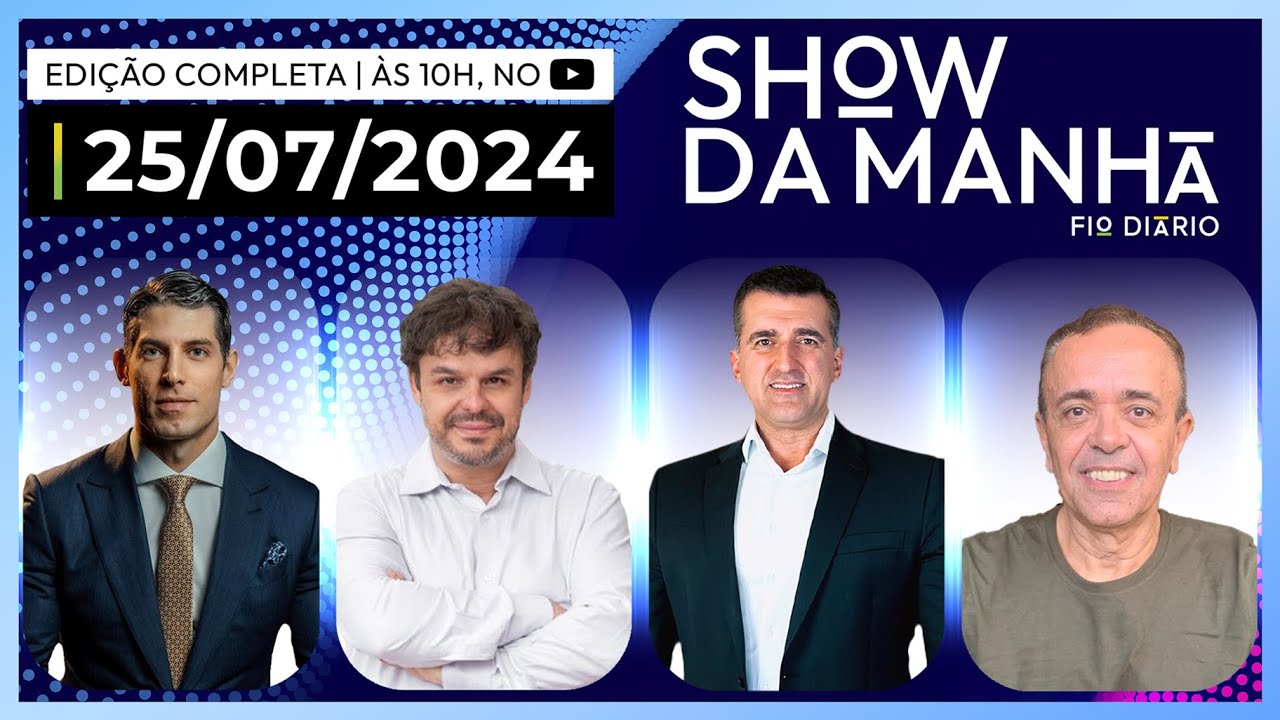 SHOW DA MANHÃ COM MARCO ANTÔNIO COSTA, DANIEL BERTORELLI E MARCELO ...