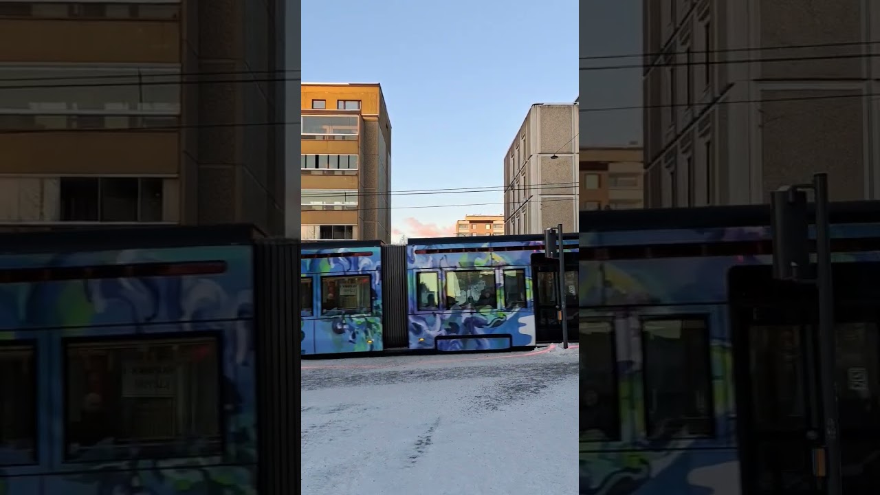 Tampere FInland Skoda ForCity Smart Artic X34 Modern Tram 