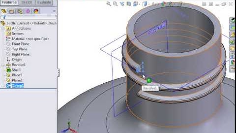 How can we make Threads in solidworks