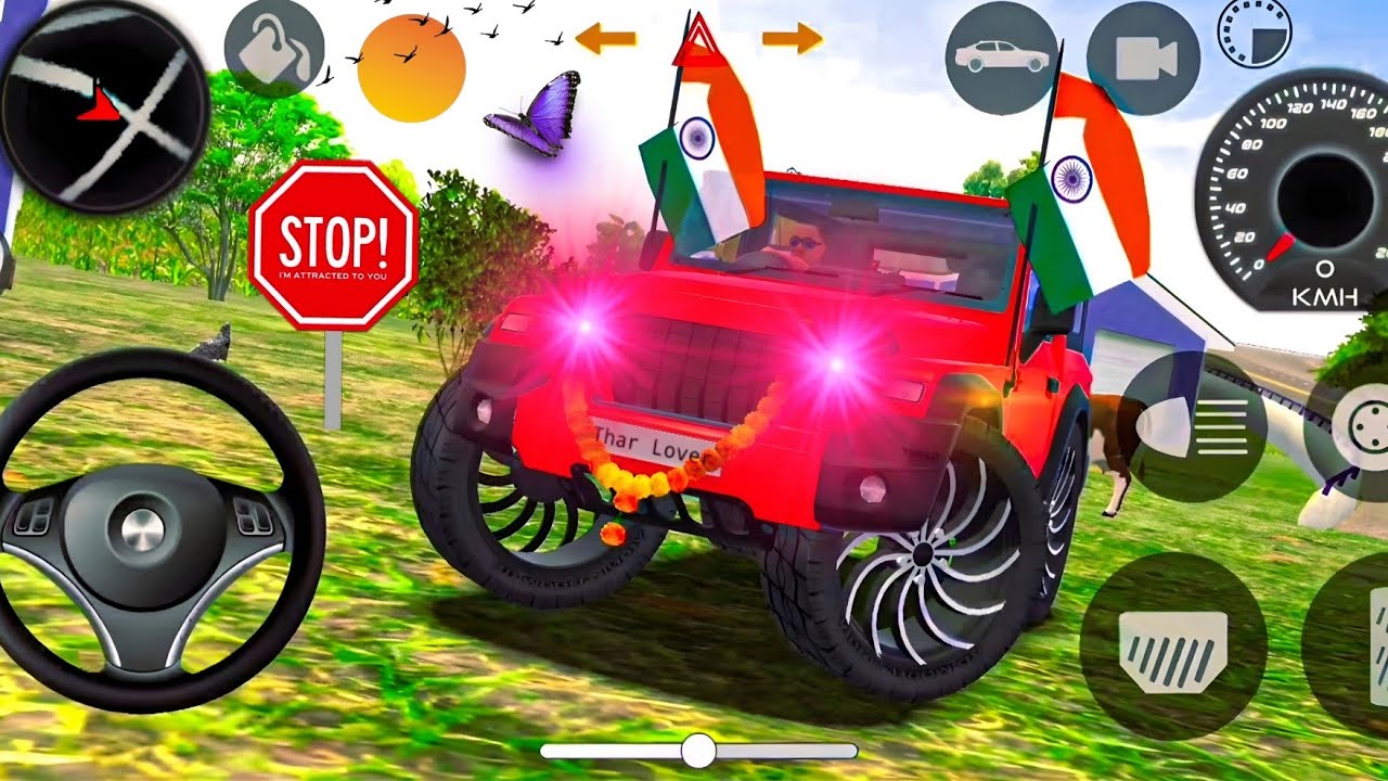 Dollar (Song) Modified Mahindra Thar😈 || Indian Car Simulator 3D || Android Gameplay Cars 3D #Games