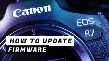 EOS R7 - How to Update Firmware