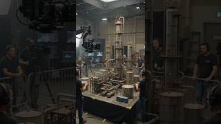 Mini Oil Refinery EXPLODES! 💥🔥#Shorts #VFX #HollywoodFX