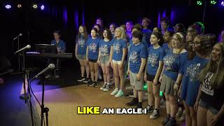Soar Like An Eagle: Choir's Powerful Stage Performance!