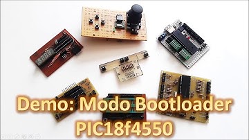 Test1 y bootloader PIC18F4550