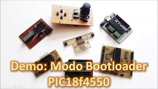 Test1 y bootloader PIC18F4550
