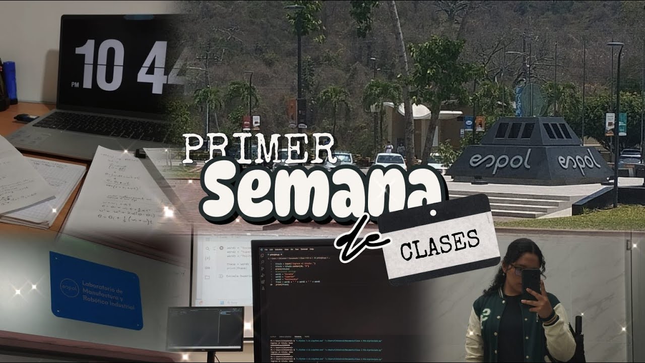 📚🎓Así fue mi primer semana en la U (ESPOL) | Clases y aventuras ✨🐢