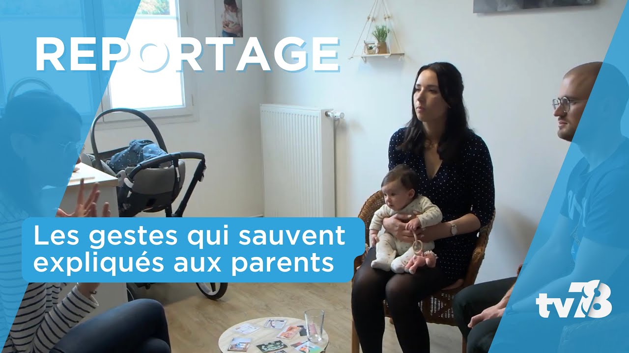 À Plaisir, les parents apprennent les gestes qui sauvent - YouTube