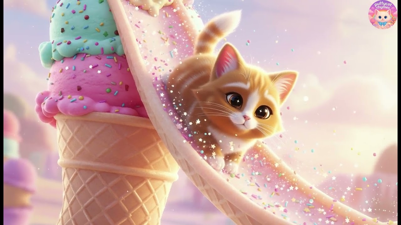 🎵😺 Puffy Cat’s Magical Fairground Songs! Spin & Sing Along!