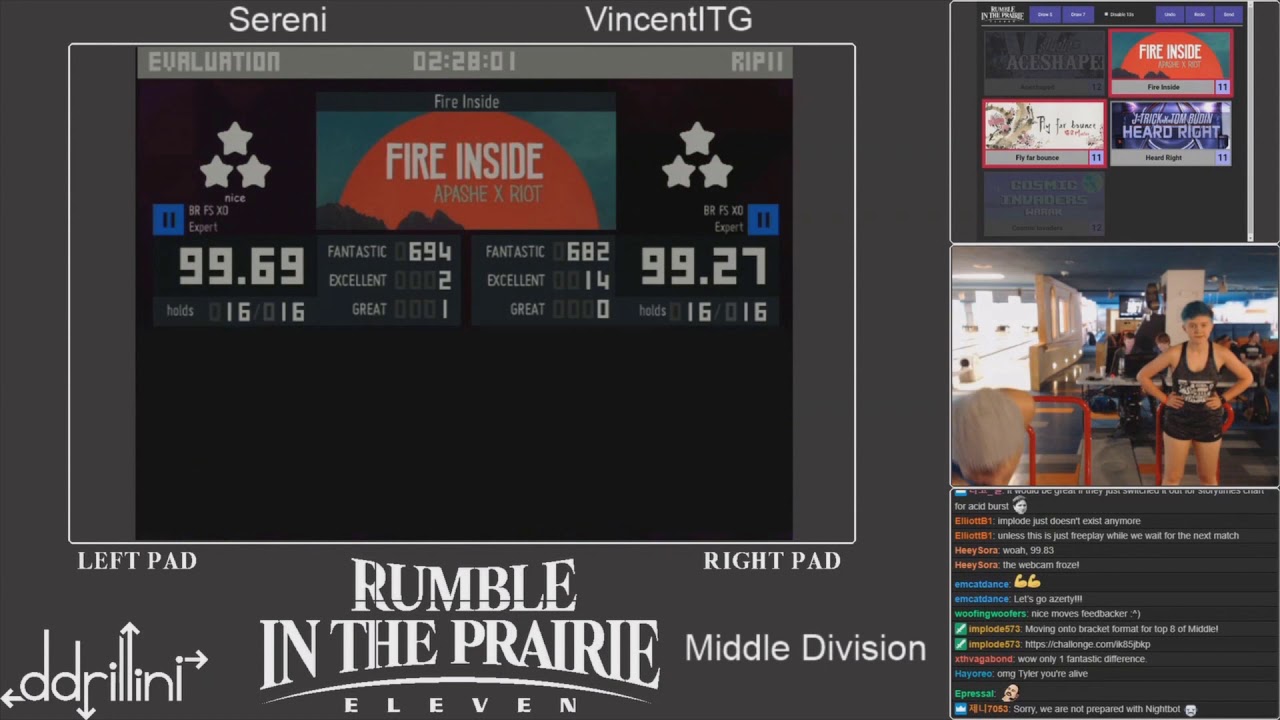 VincentITG vs Sereni - Rumble in the Prairie 11 - ITG Singles (Middle Division)