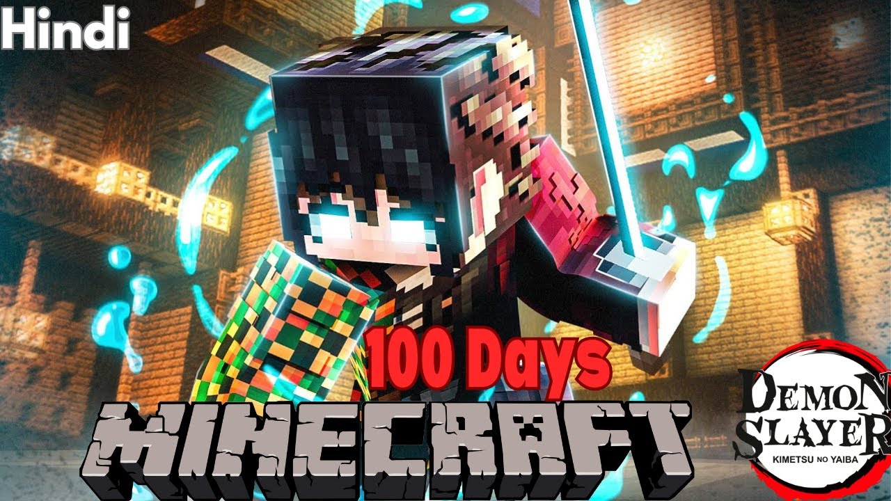 “I Survived 100 Days in Minecraft Demon Slayer – Here's What Happened”
