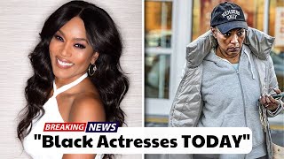 Try To NOT Gasp When You See These 25 Black Actresses TODAY That will shock you!