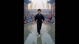 Bruce Lee Walks on Water?😱 #brucelee #motivation #martialarts #goat