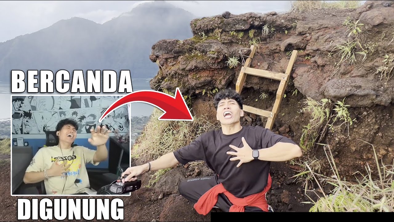 Turun Dari Puncak Gunung Batur. Asik Banget Njirrr - Vlog Bali TOMODAKI #16