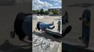 Fat boy falling during skateboarding #shorts #funny #meme #fail