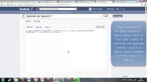 How to install Static iFrame app on a Facebook page