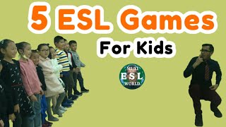 305 - Top 5 ESL Fun Games for kids