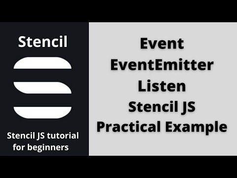 Event, EventEmitter and Listen in Stencil JS Practical example