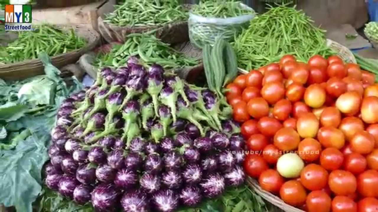 VEGETABLE MARKET | STREET FOOD IN MUMBAI | PANVEL | 4K VIDEO street food