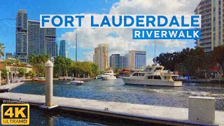 [4K] FORT LAUDERDALE. Florida’s Most Beautiful Mile