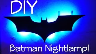 Batman Night Lamp Diy
