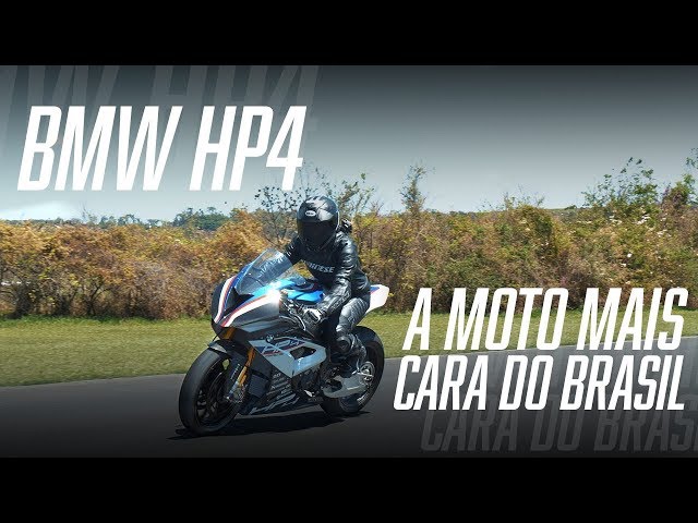 Video: Teste: BMW HP4 Race - A moto mais cara do Brasil - Webmotors