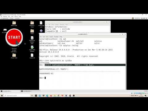 NumToYMinterval, NumToDSinterval  function , OCA Oracle Database SQL Exam Guide Exam 1Z0-071